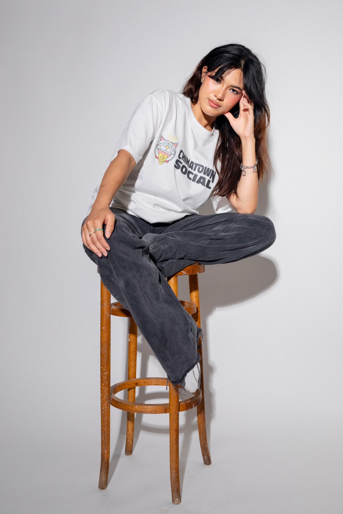 LUCKY CAT TEE