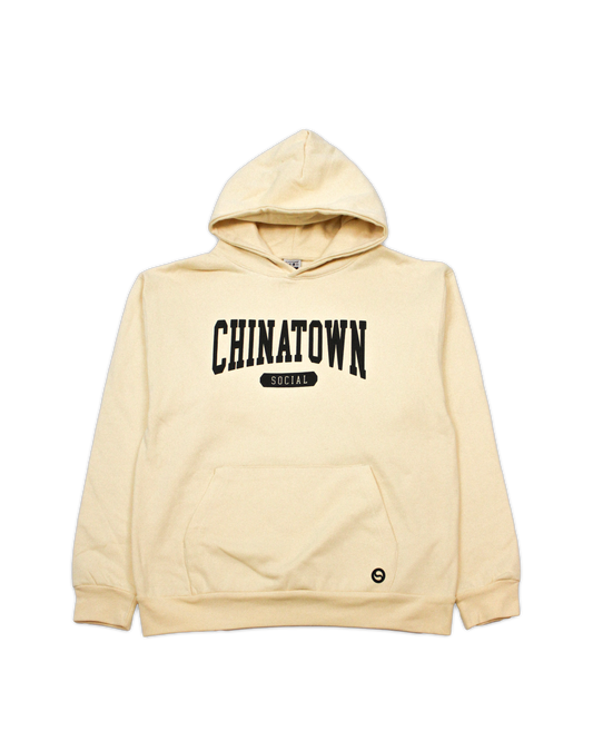 UNIVERSITY HOODIE CREAM