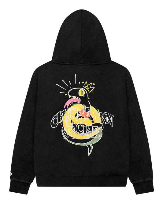 LUCKY SNAKE FULL ZIP HOODIE